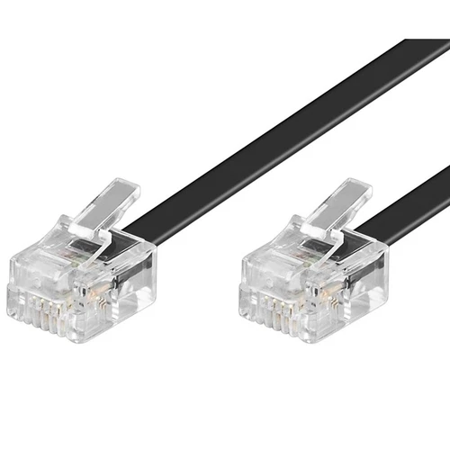 Modularkabel Telefonkabel Modular Modem Kabel RJ11 6 polig 4 Pins belegt Stecker