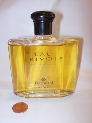 MENS FRAGONARD FRIVOLE Perfume 3.3 OZ 100 ML EDT VERBENA AMBER LEMON COLOGNE
