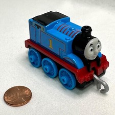 Thomas 1 Blue Train Engine Trackmaster Tank 2018 Gullane Mattel Metal Die Cast