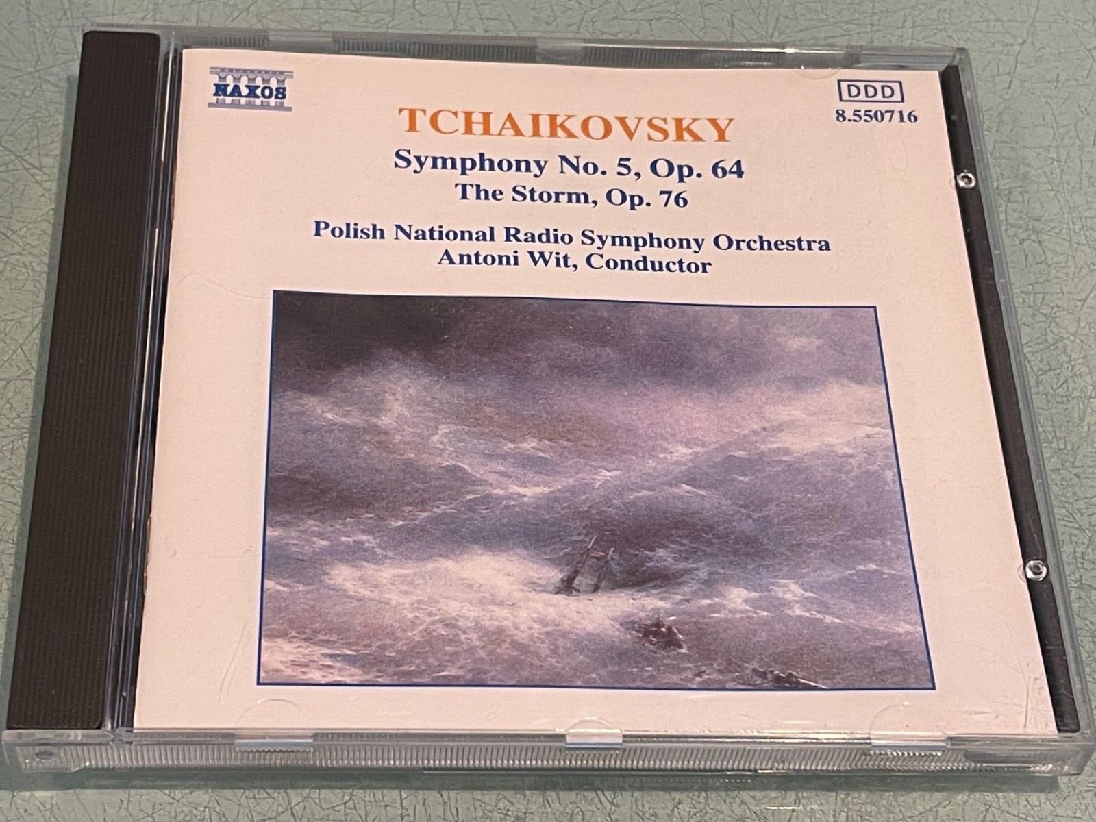 Tchaikovsky - Symphony No. 5 - The Storm - CD Album - 1993 HNH - Antoni Wit