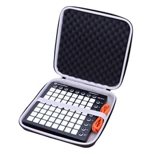 LTGEM EVA Hard Case for Novation Launchpad X Grid Controller- Travel Protecti...