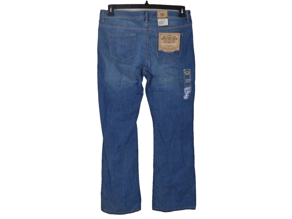 Women's Route 66 True Fit Flare Jeans. Size 15/16 Average. 99% Cotton/ 1% Spande - Image 4 of 4