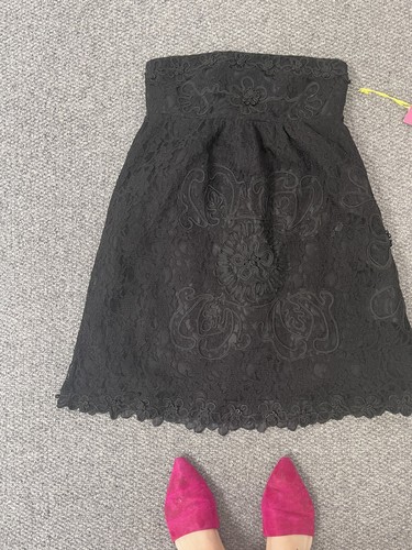 Manoush Lace Black Dress S - Foto 2 di 6