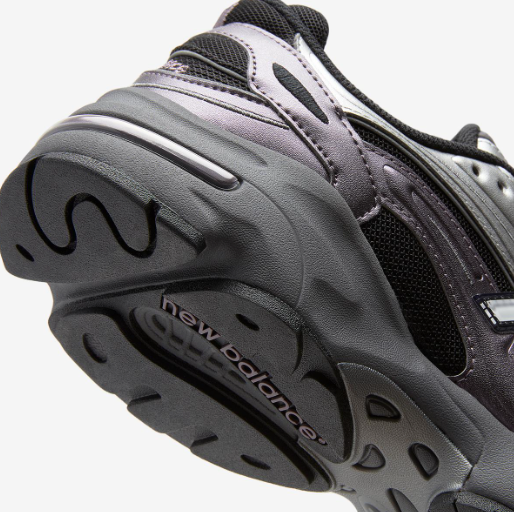 New Balance x Eladio Carrion 1000 Metallic Silver Dark Ice Wine