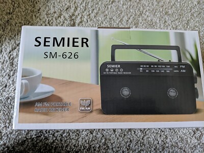 SEMIER SM-626 AM FM Radio Receiver, Portable | eBay