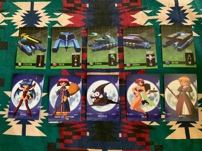 Cotton Guardian Force Saturn Tribute, SLG collectors complete trading card set