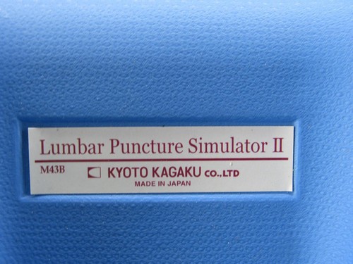 Kyoto Kagaku Lumbar Puncture Simulator II M43B Made in Japan Training Trainer #5 - Picture 3 of 12