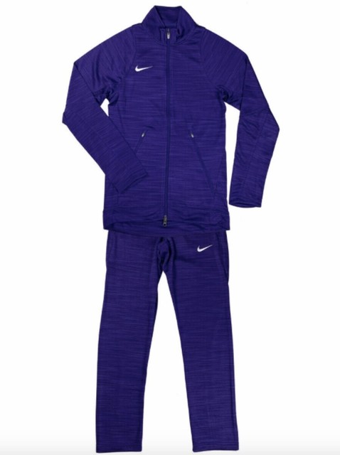 New Nike Mens Dri-Fit Team Player Warm Up Suit Jacket/Pants/ Set Purple 818035 | eBay