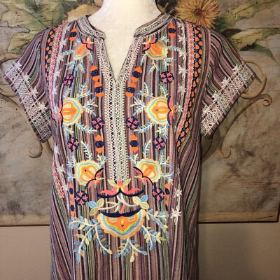 mexican embroidered shift dress Mexican Embroidered Shift Dress