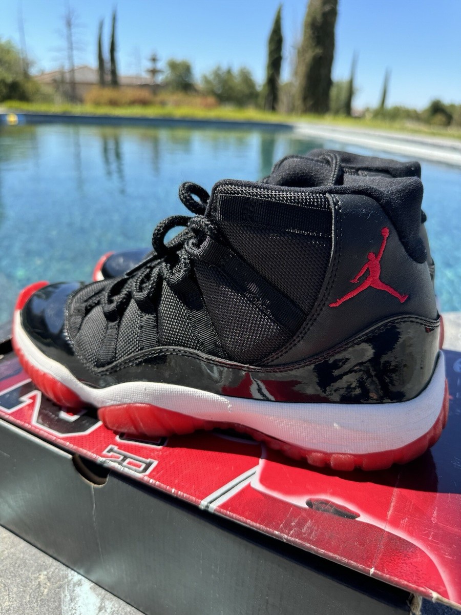Size 9 - Air Jordan 11 OG 1996 Bred | eBay display picture 1