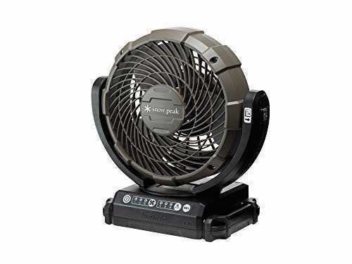 snow peak MKT-102 ファン ACアダプター付き Snow Peak Field Compact Fan MKT-102 w/AC Adapter Makita