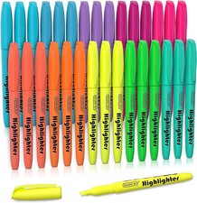 Shuttle Art Highlighters, 30 Pack 1 Count Pack of 30 , 30 Colors