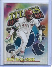 ELLY De La CRUZ 2026 TOPPS TITANS OF THE GAME #TOG-5 CINCINNATI REDS