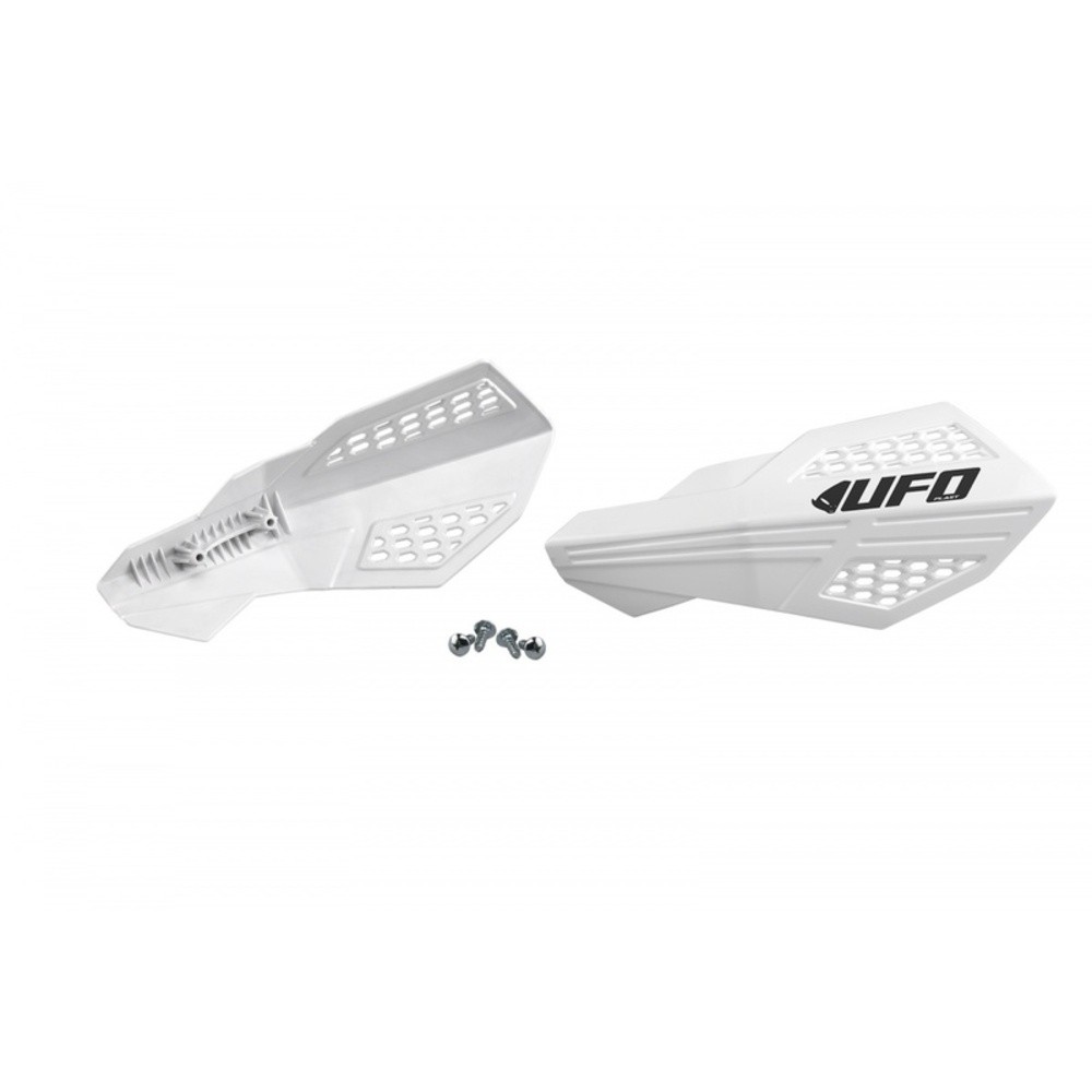 Free Shipping UFO-White Hand Grips For Motorcycle Parts Accessories
