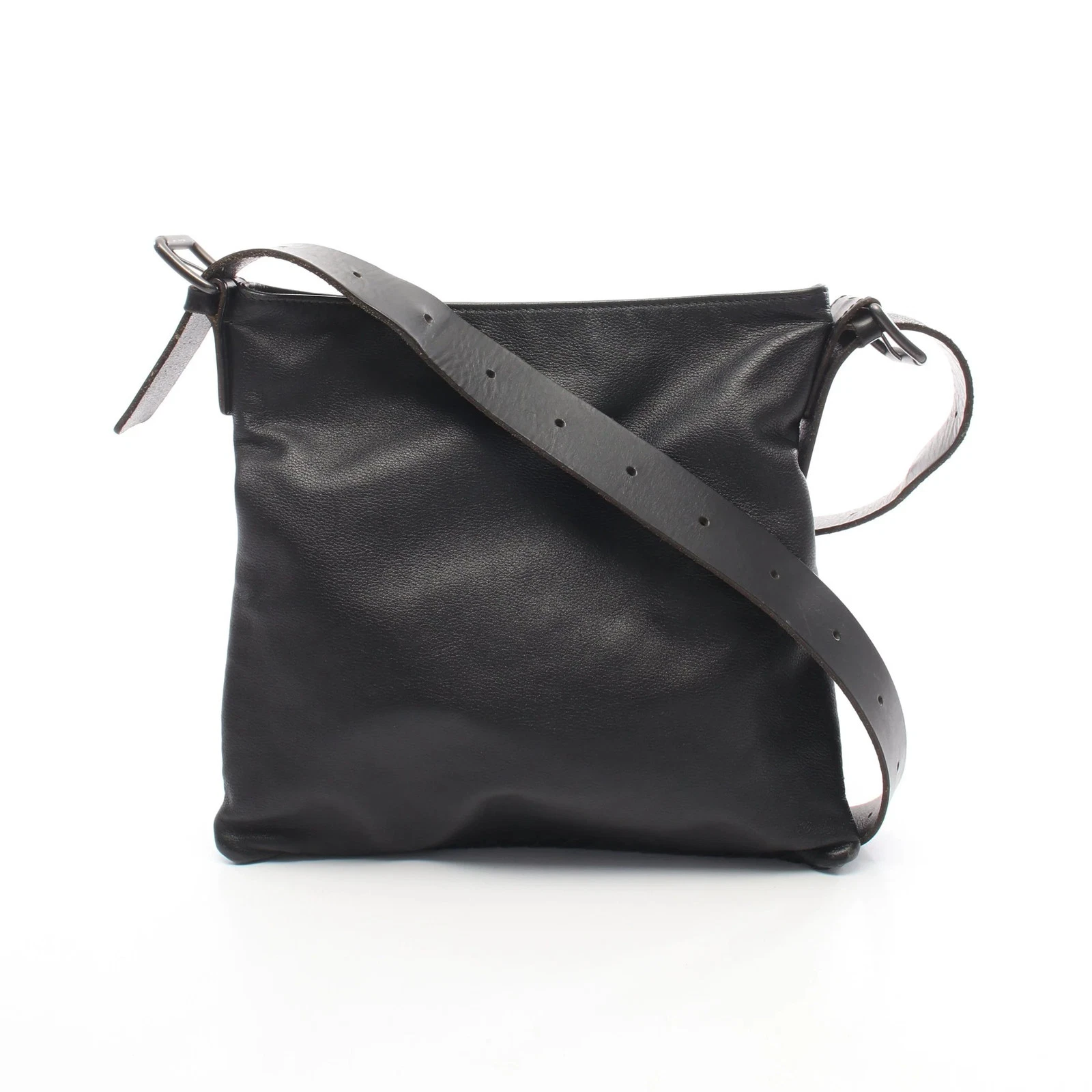 Bottega Veneta — Bottega Veneta Intrecciato Shoulder Bag Black Leather #RCB2660