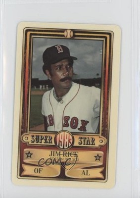 1983 Perma-Graphics/Topps Credit Cards Jim Rice #150-SSA8331 HOF 0w6