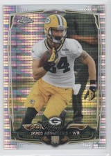 2014 Topps Chrome Pulsar Refractor Jared Abbrederis #130 0w8