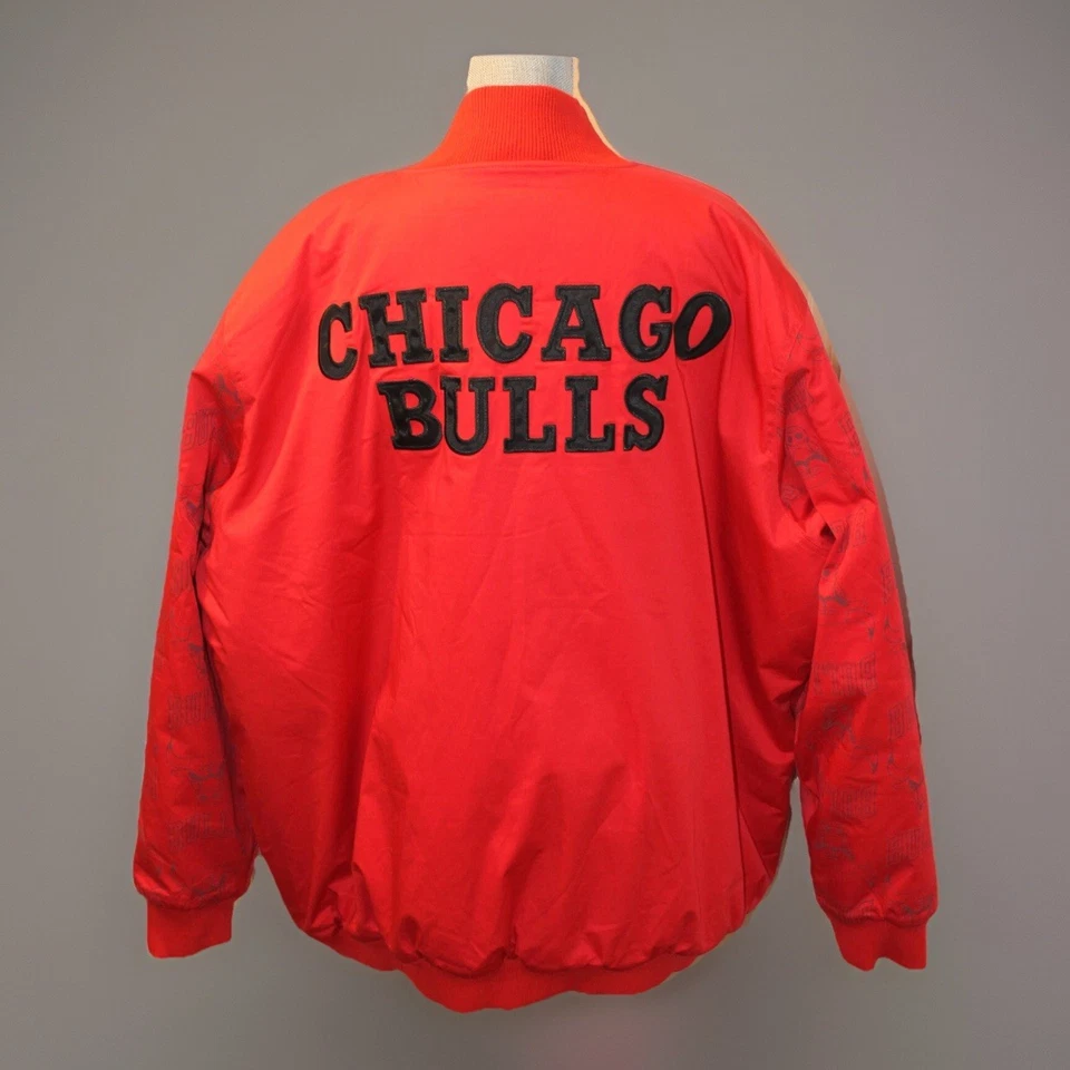 CHAQUETA/ABRIGO VINTAGE STARTER CHICAGO BULL PUFFER TALLA 4XL ALTO XXXXL Foto 2 de 4