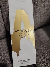 Aceology Lifting Treatment Face Mask  Size 65 ml / 2.19oz  NIB Vegan No Brush