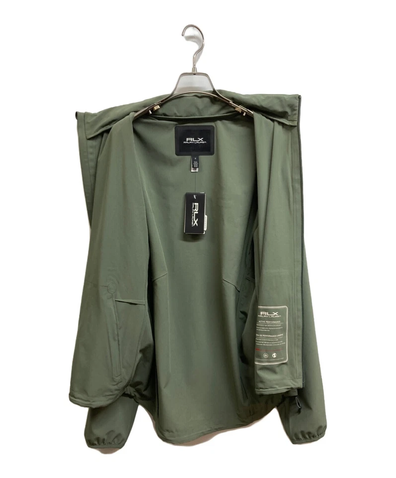 RLX RALPH LAUREN Performance Hooded Jacket Size: M Green Men MNRXOTW16020112 - Image 3 of 4