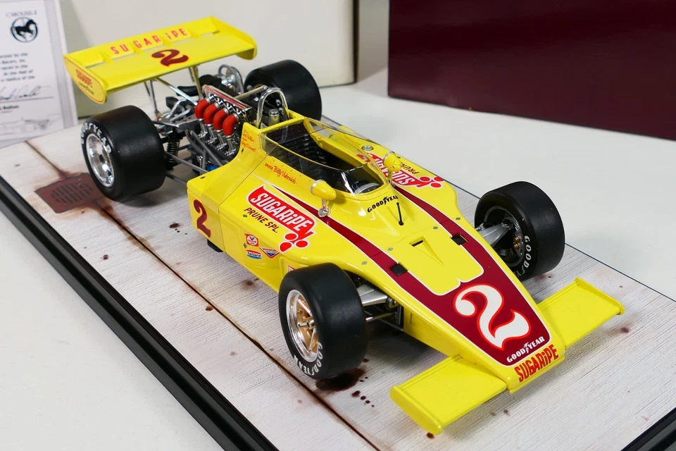 CAROUSEL 1 #4702 AAR EAGLE 1973 INDIANAPOLIS 500 #2 B. Yukovich 1/18 Scale Car - Image 2 of 4
