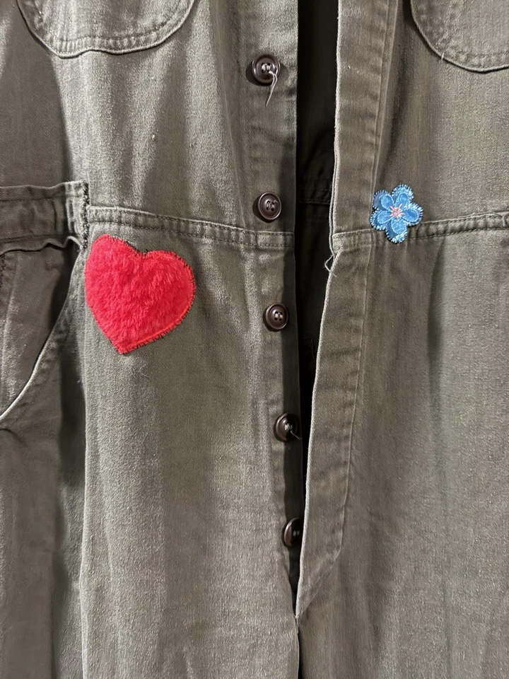 Mono Firefly Kaylee con parches y chaqueta verde azulado disfraz Foto 3 de 4