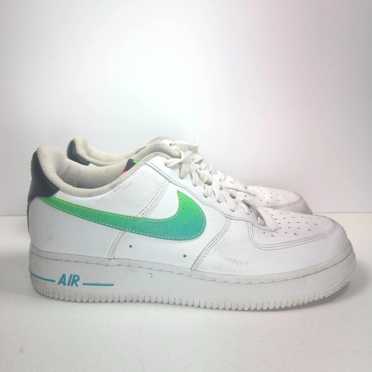 Nike Air Force 1 \'07 LV8 ‘White Aquamarine’ Men Sneakers - SZ 11.5 Nike Air Force 1  main image 4
