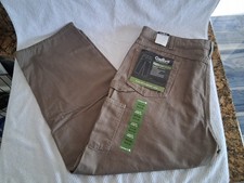 Carhartt Carpenter Jeans Men's Size 44x30 Olive Loose Fit Utility Workwear NWT