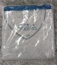 United Airlines Polaris Business Class Pajamas Large/XL New Sealed Grey 