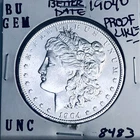 1904 O BU GEM MORGAN SILVER DOLLAR UNC MS+++ U.S. MINT RARE COIN 8483