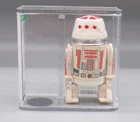 1978 vintage AFA 75 Kenner STAR WARS Droid R5 D4 RED BAR VARIANT action figure !