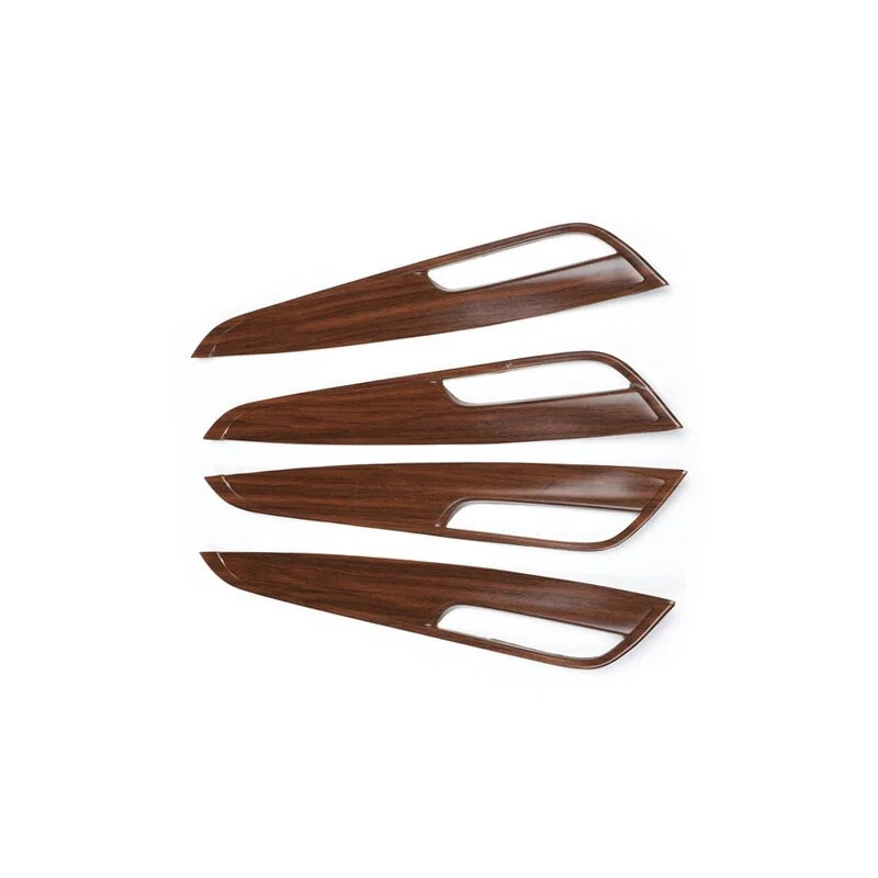 Adhesivo para molduras de engranaje central interior de coche de grano de madera ABS para Cadillac XT5 2016-2024 Foto 3 de 4