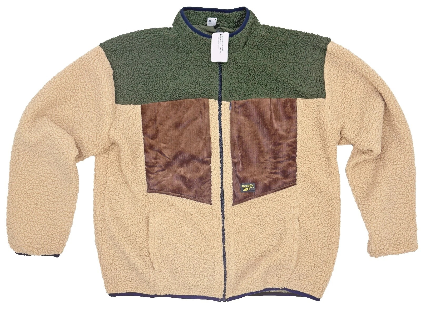 Reebok geométrico abrigos, chaquetas y chalecos para hombres