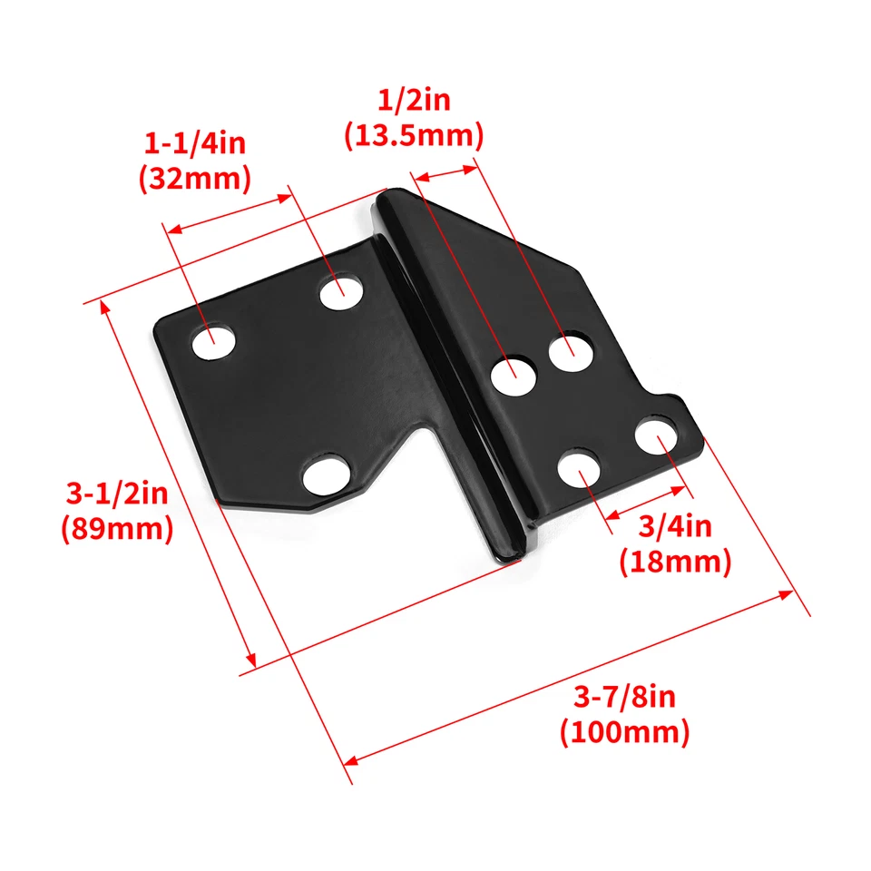 Herrajes de acoplamiento Touring para Harley Road King Street Electra Glide 1997-2008 Foto 2 de 4