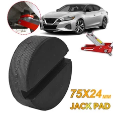 Rubber Car Jack Pad To Fit Vehicle & Pinch Weld Sill Jacking Points 10mm Slot