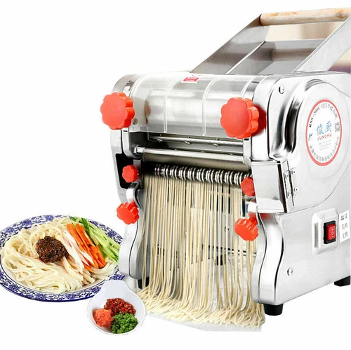 Máquina de fideos de 3/9 mm para hacer piel albóndigas máquina de prensa de pasta eléctrica comercial. - Imagen 23 de 26