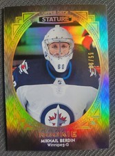 Mikhail Berdin 2020-21 Upper Deck Stature Portrait /99 SSP Rookie RC Jets