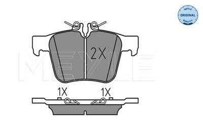 BREMSBELÄGE DB T. W205 1.6-3.0 14-