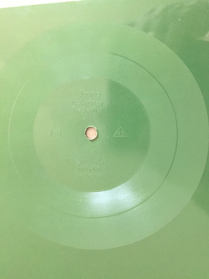 THE BEATLES: Darling / THE ARCHIES: Sugar, Sugar (Polnische Flexi Card X-8)  - Bild 2 von 2