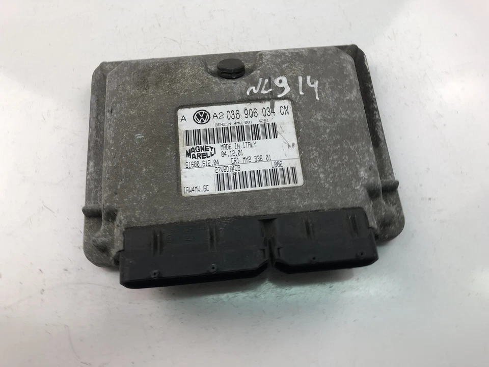 Centralina motore VW GOLF IV 1J1 ECU 036906034CN 2002 18046734 - Immagine 2 di 4