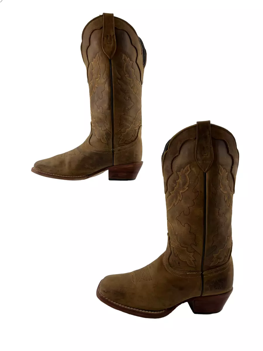 acantilado Arco iris Cornualles Ladies Caballo Dorado Brown Leather Square Toe Western Cowgirl Boots Size 6 | eBay acantilado Arco iris Cornualles Ladies Caballo Dorado Brown Leather Square Toe Western Cowgirl Boots Size 6 | eBay