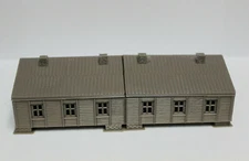 WWII Military Barracks POW Camp  3D Printed 1:100 1:87 1:72 1:48 