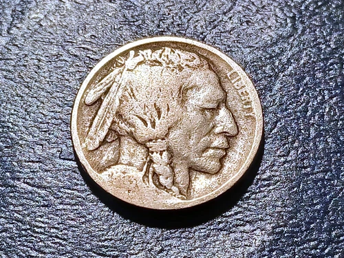 Circulated 1913-P Ty.2 Buffalo Nickel