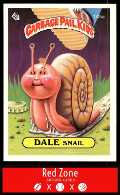 1986 Topps Garbage Pail Kids Series 4 - #145a Dale Snail EX+ | eBay