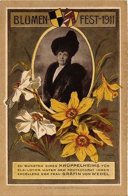 AK AK Blumen-Fest 1911 Zu Gunsten eines Kruppelheims Pelz /Lothr. (452760)