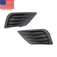 Fog Light Cover Set For 2016-2018 Nissan Altima Front Left and Right Textured