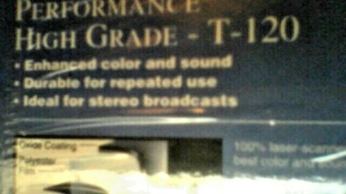 Scotch EG+ High Grade T-120 Blank VHS Tape - Picture 4 of 6