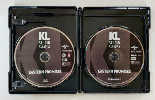 Eastern Promises 4K UHD & Blu-Ray with OOP Slipcover (Kino Lorber) Like New - Imagen 3 de 3