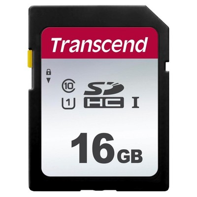 Transcend SDHC 300S 16GB Class 10 UHS-I U1 SD Karte