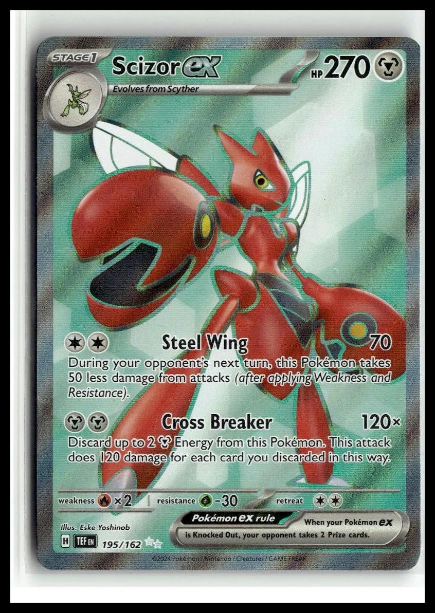 Scizor ex 195/162 SV05: Temporal Forces for sale | eBay